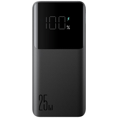 Εξωτερική Μπαταρία Joyroom JR-PBF20, 10000mAh, 25W, QC + PD, 1 x USB-C - 2 x USB-A, Μαύρη