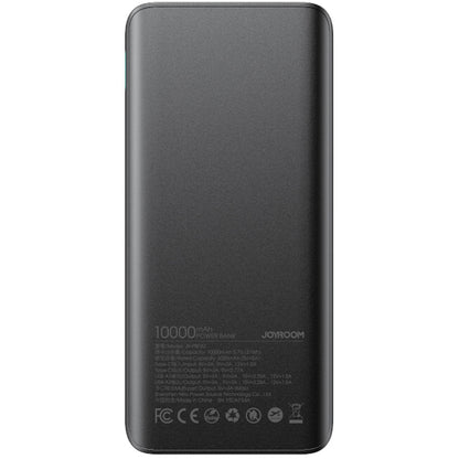 Εξωτερική Μπαταρία Joyroom JR-PBF20, 10000mAh, 25W, QC + PD, 1 x USB-C - 2 x USB-A, Μαύρη