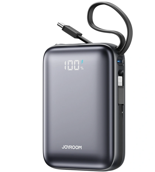 Εξωτερική Μπαταρία Joyroom JR-PBF29, 20000mAh, 22.5W, QC + PD, 1 x Lightning - 2 x USB-C, Μαύρη