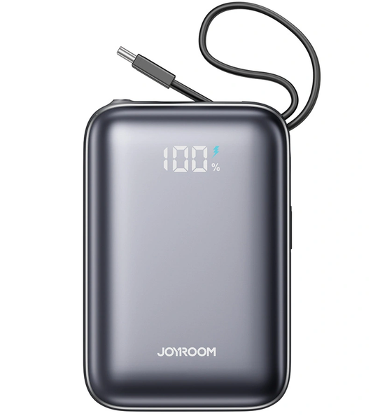 Εξωτερική Μπαταρία Joyroom JR-PBF29, 20000mAh, 22.5W, QC + PD, 1 x Lightning - 2 x USB-C, Μαύρη