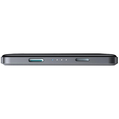 Joyroom JR-PBM08 Εξωτερική μπαταρία MagSafe, 5000mAh, 20W, PD + FQI, 1 x QI - 1 x USB-C, γκρι 