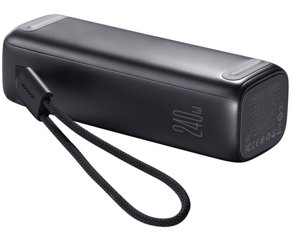 Εξωτερική μπαταρία Joyroom PODIX PR70, 25000mAh, 240W, QC + PD, 1 x USB-A - 3 x USB-C, Μαύρη