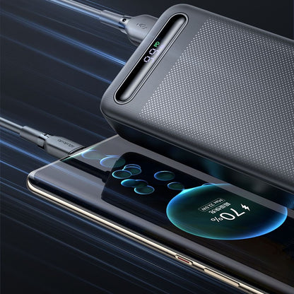 Εξωτερική Μπαταρία McDodo MC-3891 Star, 20000mAh, 22.5W, QC + PD, 2 x USB-A - 1 x USB-C, Μαύρη