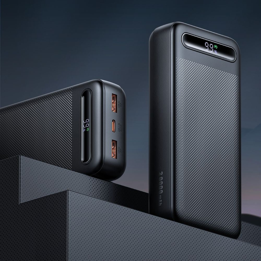 Εξωτερική Μπαταρία McDodo MC-3891 Star, 20000mAh, 22.5W, QC + PD, 2 x USB-A - 1 x USB-C, Μαύρη