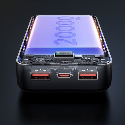 Εξωτερική Μπαταρία McDodo MC-4230, 20000mAh, 22.5W, QC + PD, 2 x USB-A - 1 x USB-C, Μαύρη