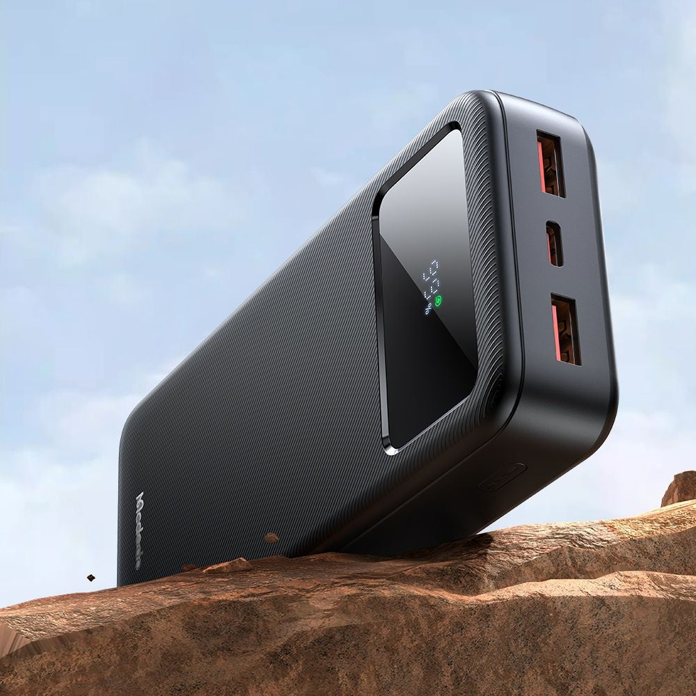 Εξωτερική Μπαταρία McDodo MC-4230, 20000mAh, 22.5W, QC + PD, 2 x USB-A - 1 x USB-C, Μαύρη