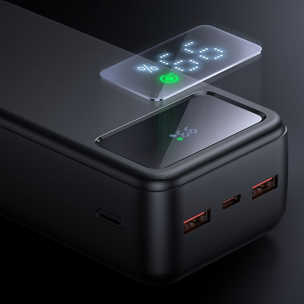 Εξωτερική Μπαταρία McDodo MC-4240, 30000mAh, 22.5W, QC + PD, 2 x USB-A - 1 x USB-C, Μαύρη