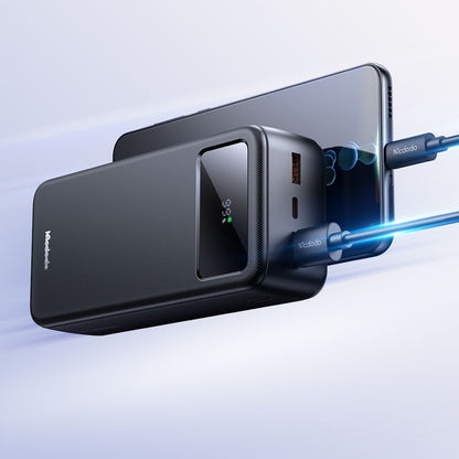 Εξωτερική Μπαταρία McDodo MC-4240, 30000mAh, 22.5W, QC + PD, 2 x USB-A - 1 x USB-C, Μαύρη