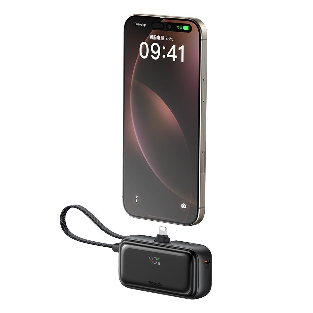 Εξωτερική Μπαταρία McDodo MC-7800 Freekit, 5000mAh, 22.5W, PD, 1 x Lightning - 2 x USB-C, Μαύρη