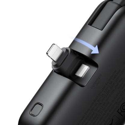 Εξωτερική Μπαταρία McDodo MC-7800 Freekit, 5000mAh, 22.5W, PD, 1 x Lightning - 2 x USB-C, Μαύρη