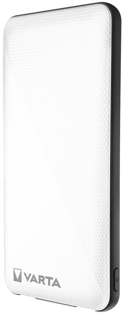 Εξωτερική μπαταρία Varta Energy, 5000mAh, 15W, 2 x USB-A - 1 x USB-C, λευκό