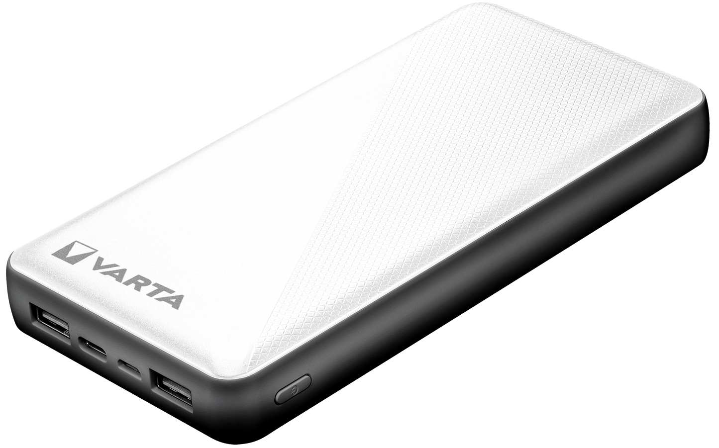 Εξωτερική μπαταρία Varta Energy, 20000mAh, 15W, 2 x USB-A - 1 x USB-C, λευκό