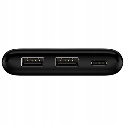 Εξωτερική Μπαταρία Setty SPBL-10, 10000mAh, 10W, 2 x USB-A, Μαύρη