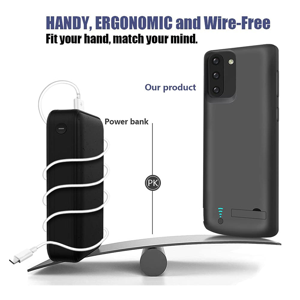 Εξωτερική Μπαταρία Τύπου Θήκης Techsuit Power Pro Battery για Samsung Galaxy Note 10 5G N971 / Note10 N970, 5000mAh, Μαύρη