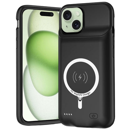 Εξωτερική Μπαταρία Τύπου Θήκης Wireless Techsuit Power Pro Battery για Apple iPhone 15, 7000mAh, Μαύρη
