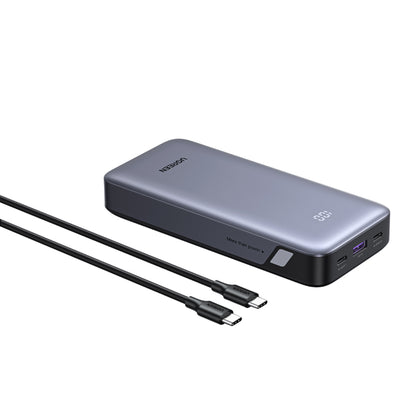 Εξωτερική Μπαταρία UGREEN Nexode PB532 (55989B), 20000mAh, 30W, QC + PD, 1 x USB-A - 2 x USB-C, Γκρι