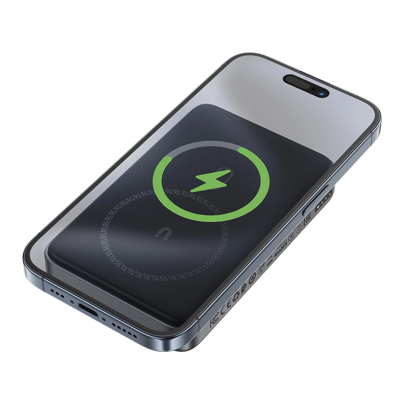 Εξωτερική Μπαταρία Wireless Acefast M10, 10000mAh, 30W, PD + FQI, 1 x QI - 2 x USB-C, Μαύρη