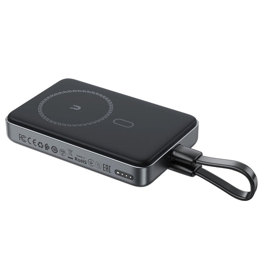 Εξωτερική Μπαταρία Wireless Acefast M10, 10000mAh, 30W, PD + FQI, 1 x QI - 2 x USB-C, Μαύρη