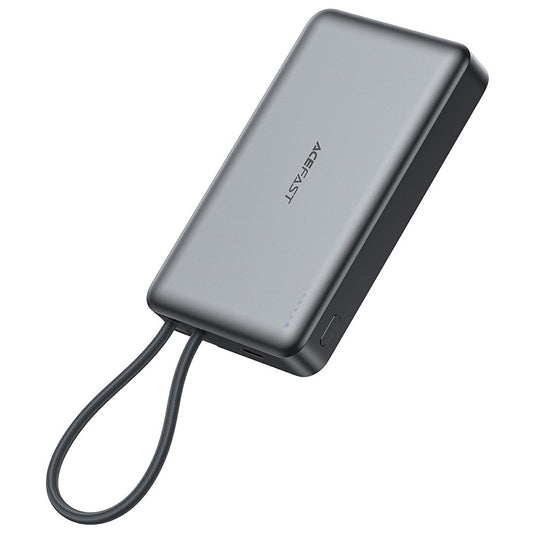 Εξωτερική Μπαταρία Wireless Acefast M18, 10000mAh, 22.5W, PD + FQI, 1 x QI - 2 x USB-C, Μαύρη