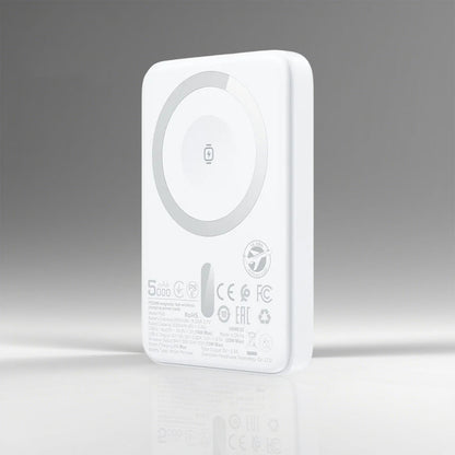 Εξωτερική Μπαταρία Wireless Acefast M25, 5000mAh, 20W, PD + FQI, 1 x QI - 1 x USB-C, Λευκή