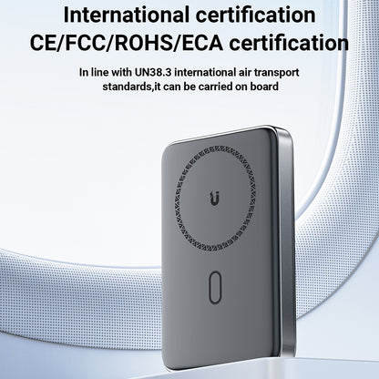 Εξωτερική Μπαταρία Wireless Acefast M6, 10000mAh, 20W, PD + FQI, 1 x QI - 1 x USB-C, Μαύρη