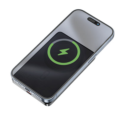 Εξωτερική Μπαταρία Wireless Acefast M8, 5000mAh, 18W, PD + FQI, 1 x QI - 1 x USB-C, Μαύρη