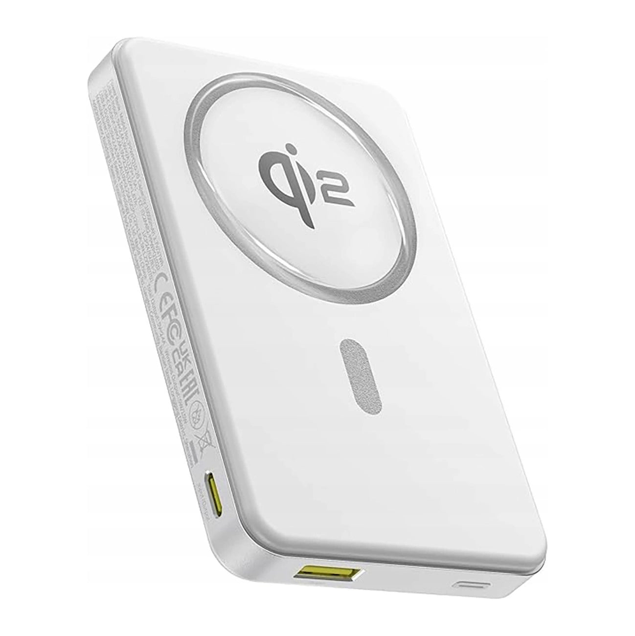 Εξωτερική Μπαταρία Wireless Baseus Airpow2 Qi2, 10000mAh, 22.5W, QC + PD + FQI, 1 x QI - 1 x USB-A - 1 x USB-C, Λευκή P10080000213-00
