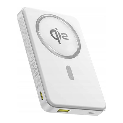 Εξωτερική Μπαταρία Wireless Baseus Airpow2 Qi2, 10000mAh, 22.5W, QC + PD + FQI, 1 x QI - 1 x USB-A - 1 x USB-C, Λευκή P10080000213-00