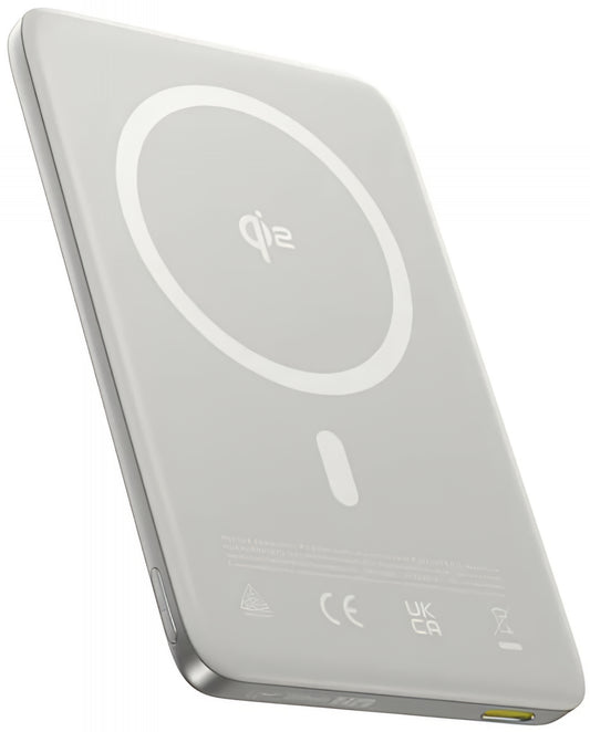 Εξωτερική Μπαταρία Ασύρματη Baseus PicoGo AM41, 10000mAh, 27W, PD + FQI, 1 x QI - 1 x USB-C, Μπεζ E0027203