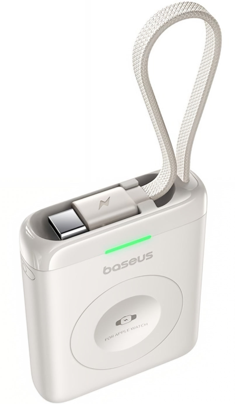 Εξωτερική Ασύρματη Μπαταρία Baseus EnerFill FW11, 1640mAh, 5W, 1 x QI, Λευκό E0205302