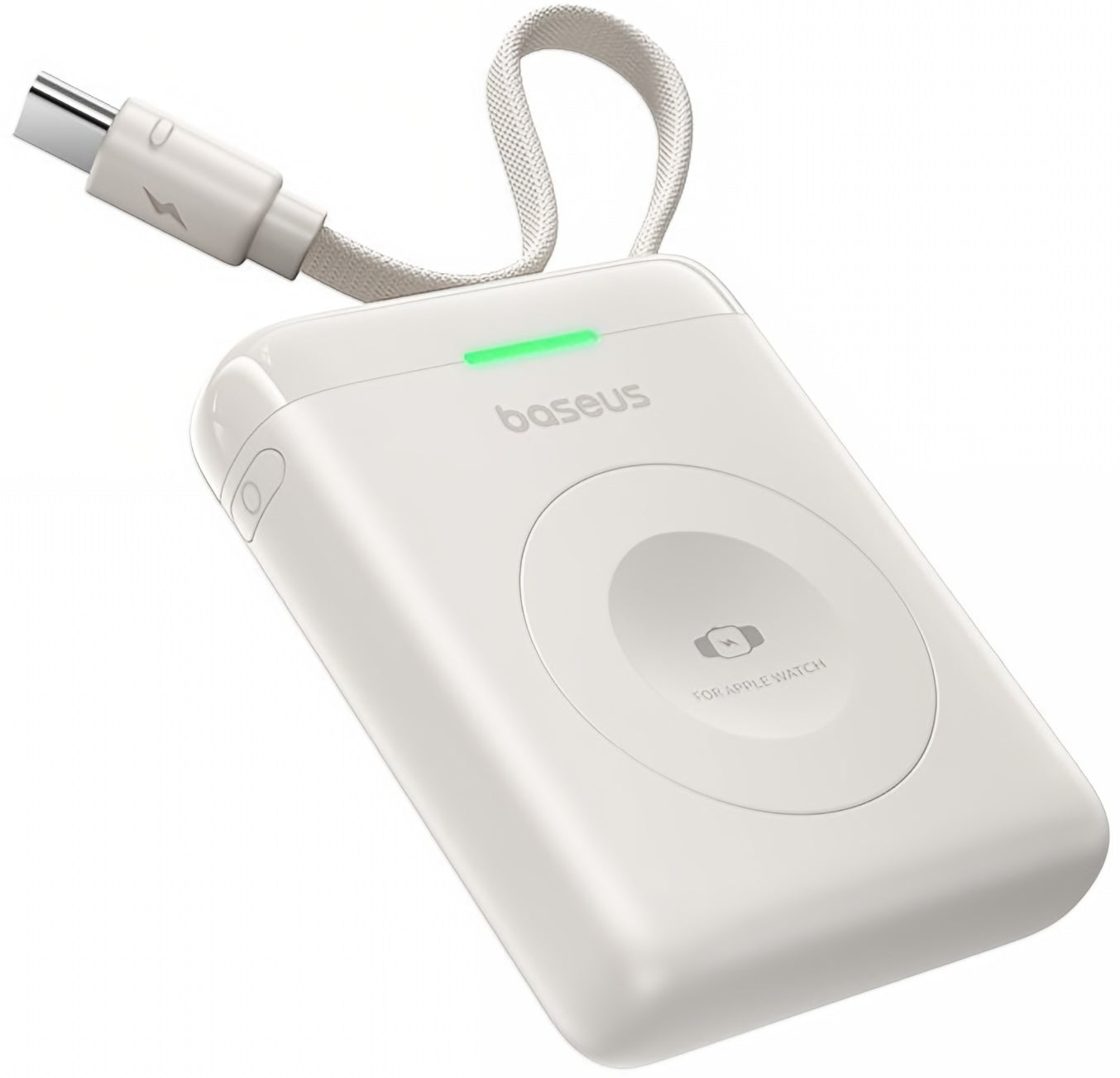 Εξωτερική Ασύρματη Μπαταρία Baseus EnerFill FW11, 1640mAh, 5W, 1 x QI, Λευκό E0205302