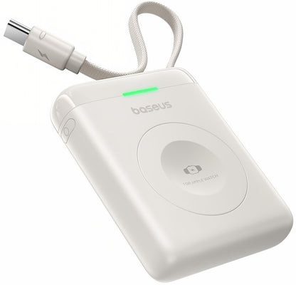 Εξωτερική Ασύρματη Μπαταρία Baseus EnerFill FW11, 1640mAh, 5W, 1 x QI, Λευκό E0205302