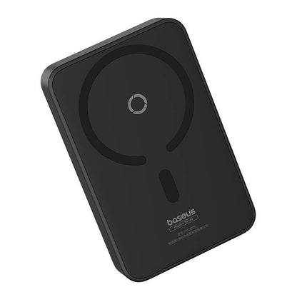 Εξωτερική Μπαταρία Wireless Baseus MagPro PPCXZ05, 5000mAh, 20W, PD + FQI, 1 x QI - 1 x USB-C, Μαύρη, Επανασφραγισμένη P10064101123-00