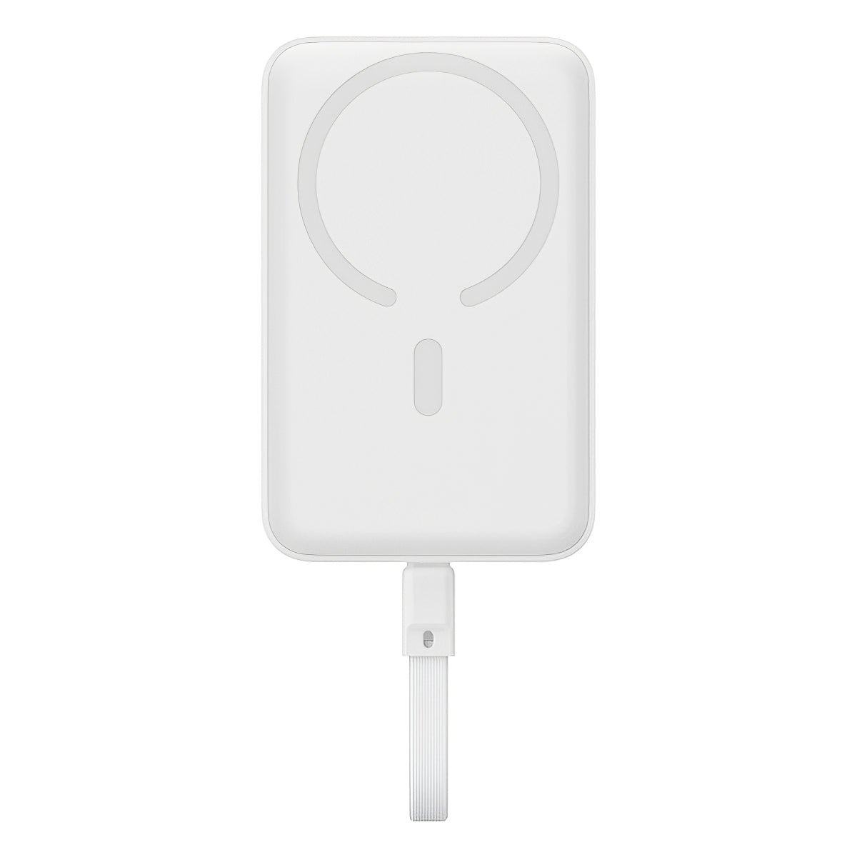 Εξωτερική Μπαταρία Wireless Baseus Magnetic Mini, 10000mAh, 30W, PD + FQI, 1 x QI - 2 x USB-C, Λευκή P1002210B223-00