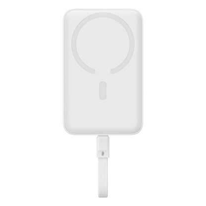 Εξωτερική Μπαταρία Wireless Baseus Magnetic Mini, 10000mAh, 30W, PD + FQI, 1 x QI - 2 x USB-C, Λευκή P1002210B223-00