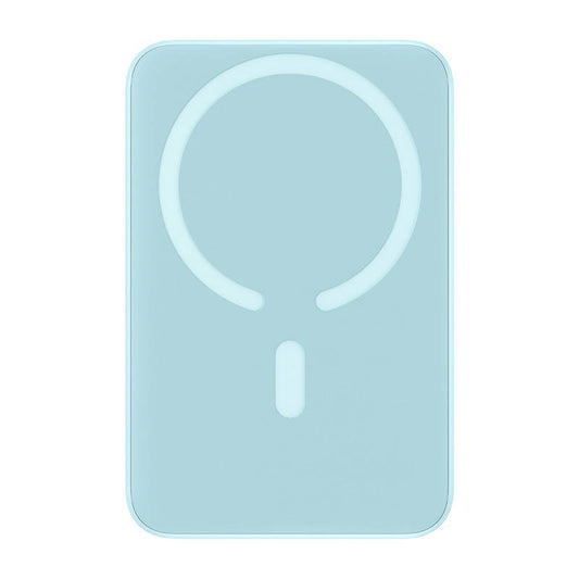 Εξωτερική Μπαταρία Wireless Baseus Magnetic Mini, 10000mAh, 20W, PD + FQI, 1 x QI - 1 x USB-C, Μπλε PPCX110103