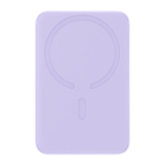 Εξωτερική Μπαταρία Wireless Baseus Magnetic Mini, 10000mAh, 20W, PD + FQI, 1 x QI - 1 x USB-C, Μωβ PPCX110105