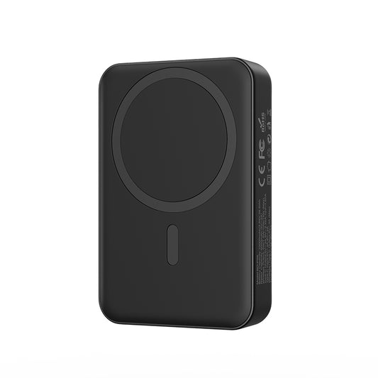 Εξωτερική Μπαταρία Wireless BWOO BO-P59, 10000mAh, 20W, PD + FQI, 1 x QI - 1 x USB-C, Μαύρη