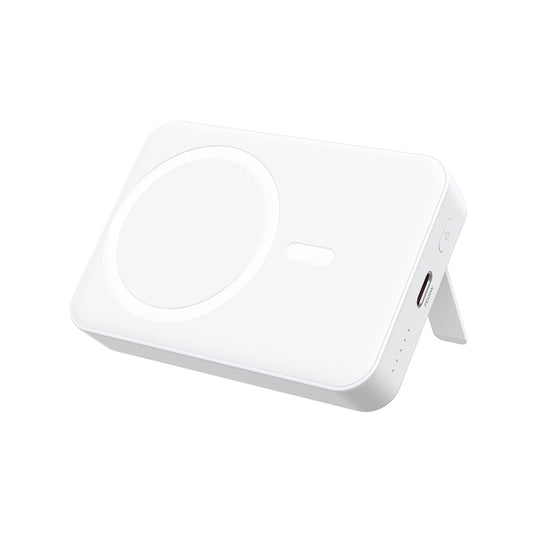Εξωτερική Μπαταρία Wireless BWOO BO-P59, 10000mAh, 20W, PD + QI, 1 x QI - 1 x USB-C, Λευκή