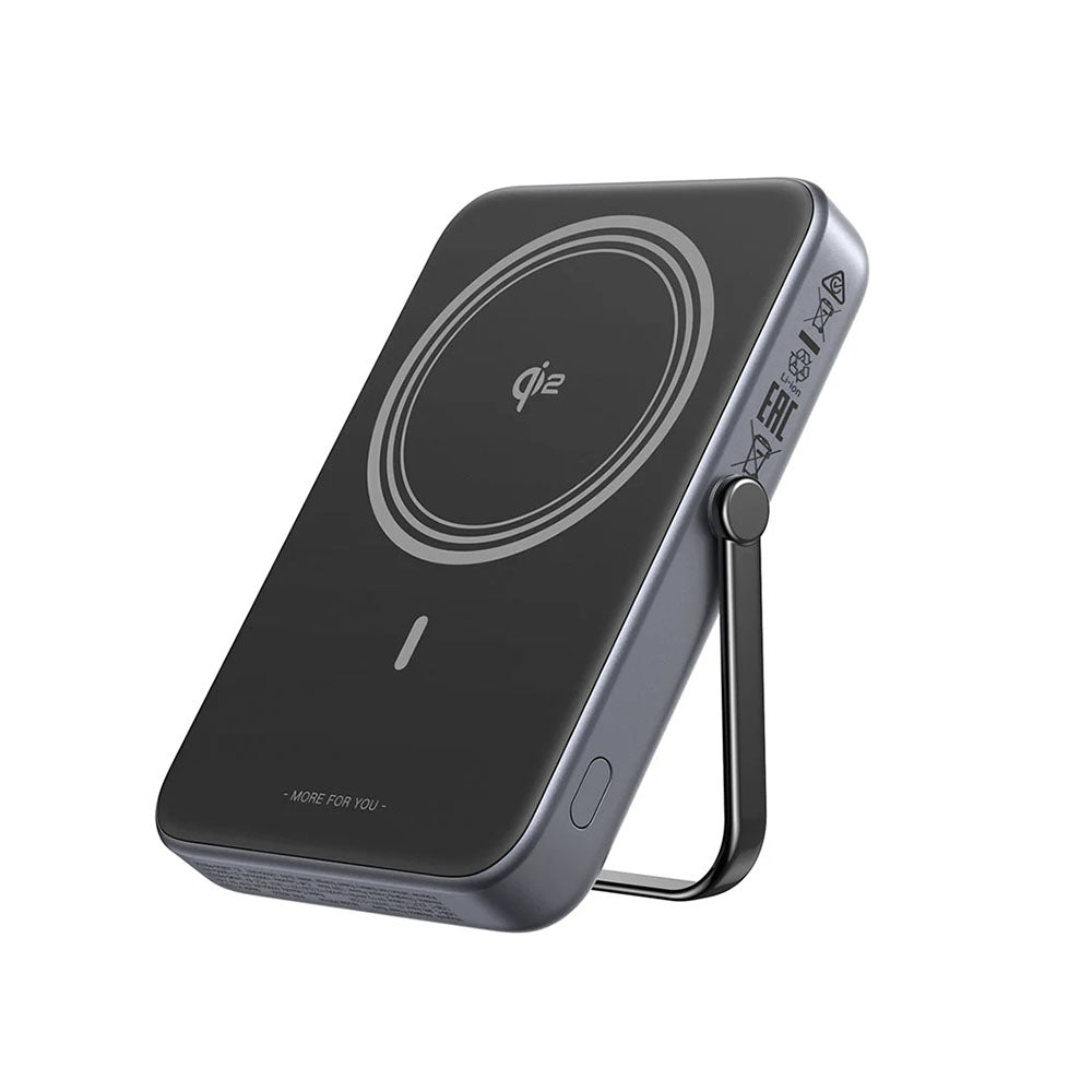 Εξωτερική Μπαταρία Wireless UGREEN PB764 Uno, 10000mAh, 20W, PD + FQI, 1 x QI - 1 x USB-C, Γκρι