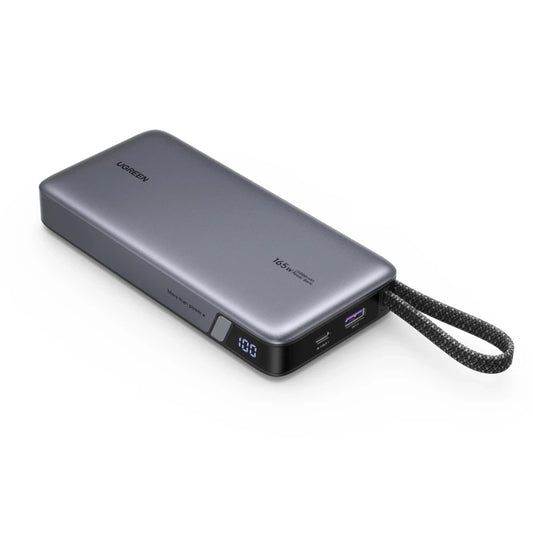 Εξωτερική Μπαταρία UGREEN PB726 (55995B), 25000mAh, 165W, QC + PD, 1 x USB-A - 3 x USB-C, Γκρι