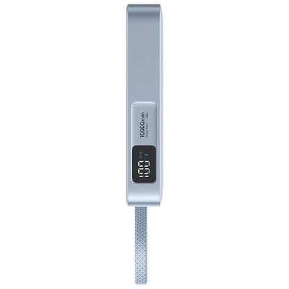 Εξωτερική Ασύρματη Μπαταρία UGREEN MagFlow PB773 (65958B), 10000mAh, 25W, PD + FQI, 1 x QI - 2 x USB-C, Μπλε