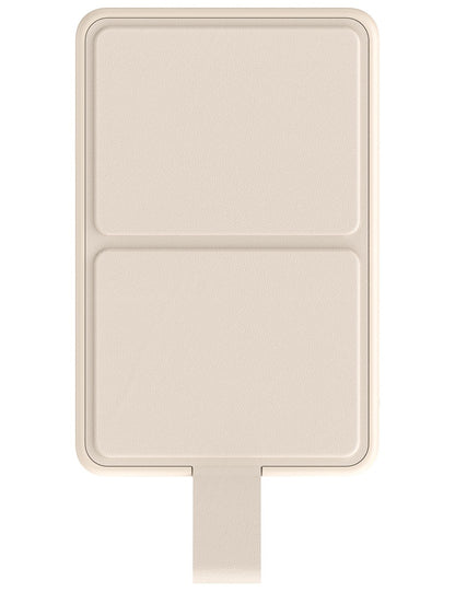 Εξωτερική Ασύρματη Μπαταρία Xiaomi Mi Magnetic, 6000mAh, 15W, PD + FQI, 1 x QI - 1 x USB-C, Μπεζ BHR9074GL