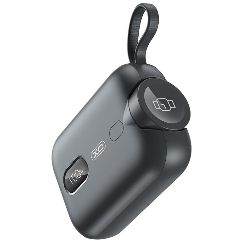Εξωτερική Μπαταρία Wireless XO Design PR260, 10000mAh, 20W, PD + QI, 1 x QI - 2 x USB-C, Μαύρη