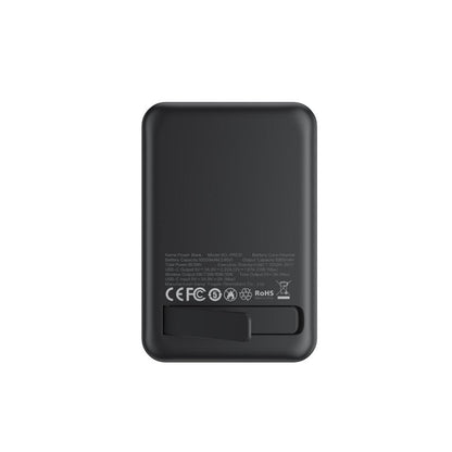 Εξωτερική Μπαταρία Wireless XO Design PR231, 10000mAh, 20W, PD + FQI, 1 x QI - 1 x USB-C, Μαύρη