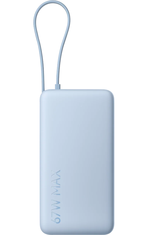 Εξωτερική Μπαταρία Xiaomi, 20000mAh, 67W, QC + PD, 1 x USB-A - 2 x USB-C, Μπλε BHR08O8GL