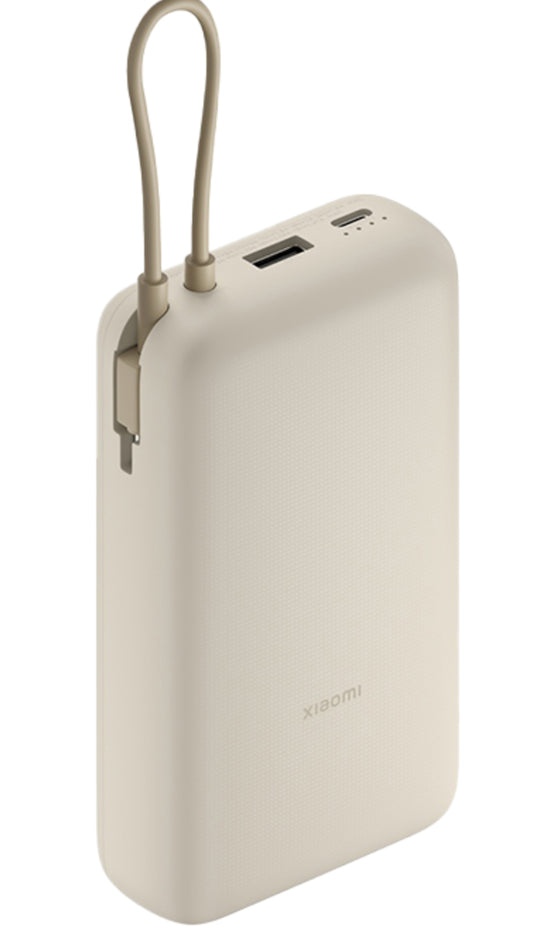 Εξωτερική Μπαταρία Xiaomi, 20000mAh, 33W, QC + PD, 1 x USB-A - 2 x USB-C, Μπεζ BHR8851GL