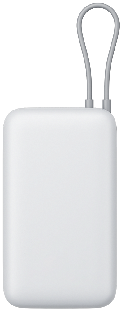 Εξωτερική Μπαταρία Xiaomi, 20000mAh, 22.5W, QC + PD, 1 x USB-A - 2 x USB-C, Ασημί BHR9738GL