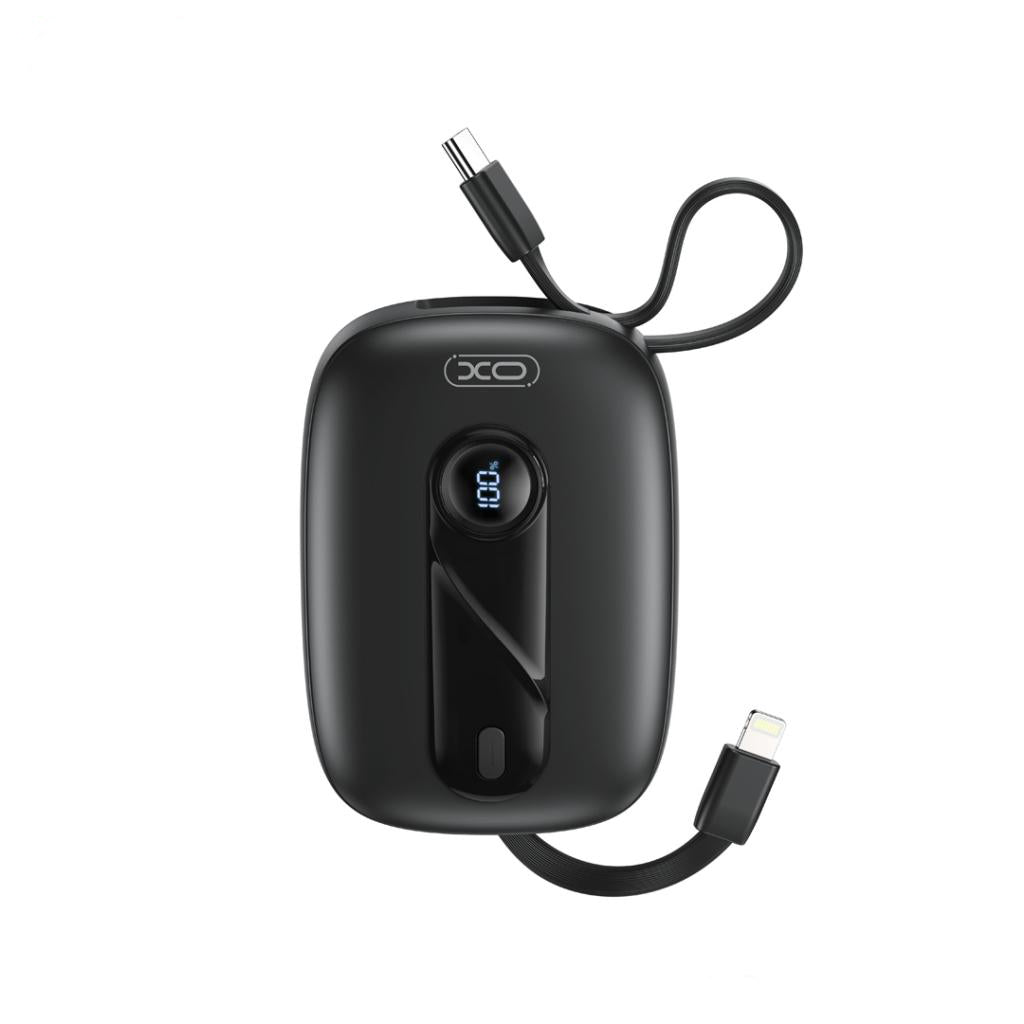 Εξωτερική Μπαταρία XO Design PR246, 10000mAh, 22.5W, PD, 1 x Lightning - 2 x USB-C, Μαύρη