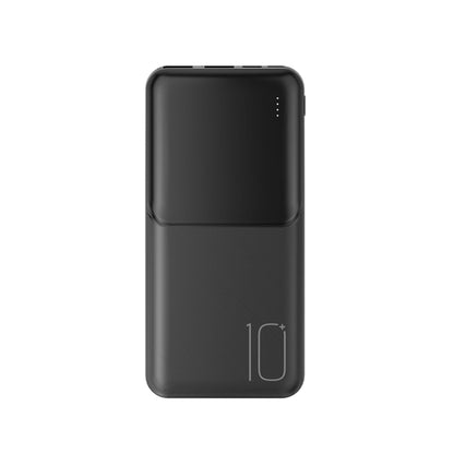 Εξωτερική Μπαταρία XO Design PR251, 10000mAh, 10W, 2 x USB-A, Μαύρη